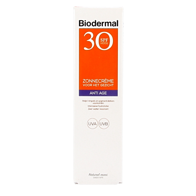 Biodermal Crema facial antiedad SPF30 40 ml