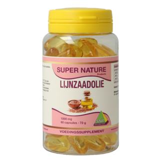 SNP SNP Aceite de Linaza 1000mg 60 Cápsulas