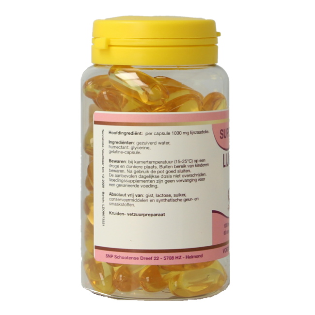 SNP Aceite de Linaza 1000mg 60 Cápsulas