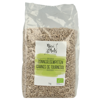 Nice & Nuts Nice & Nuts Pestki słonecznika bio 1 Kilogram