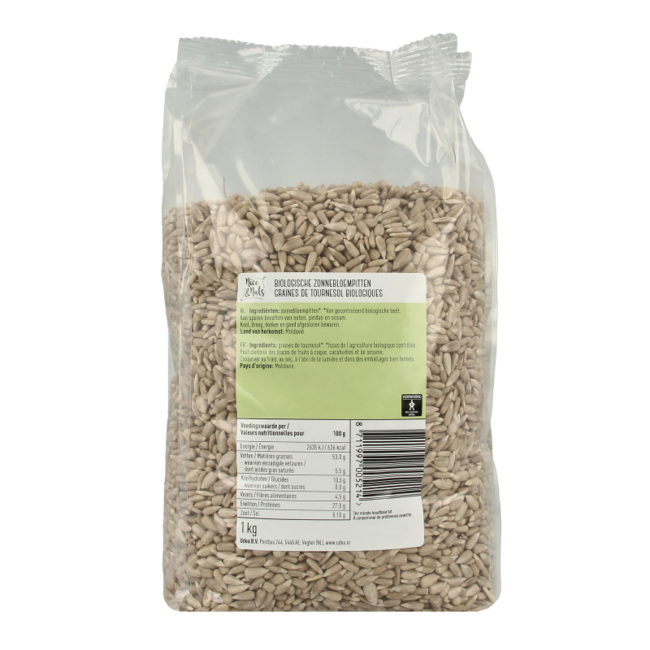 Nice & Nuts Semillas de girasol bio 1 Kilogramo