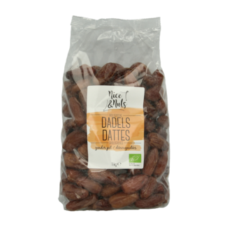 Nice & Nuts Nice & Nuts Dadels zonder pit bio 1 Kilogram