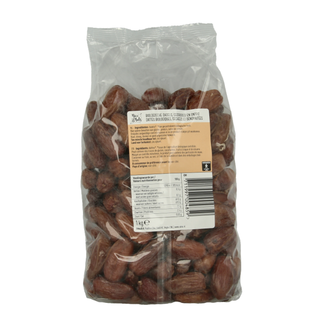 Nice & Nuts Organic Pitted Dates 1 Kilogram
