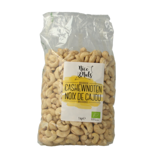 Nice & Nuts Nice & Nuts Noix de cajou crues bio 1 kg