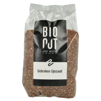 Bionut Bio-Leinsamen, geschrotet, 750 Gramm