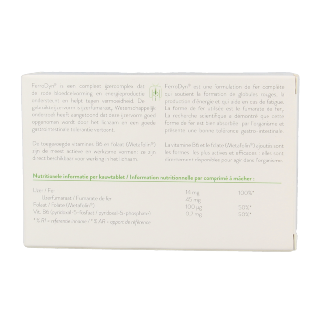Metagenics Ferrodyn 84 Kauwtabletten