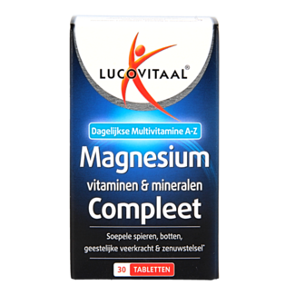 Lucovitaal Magnesium vitamins minerals complete 30 Tablets