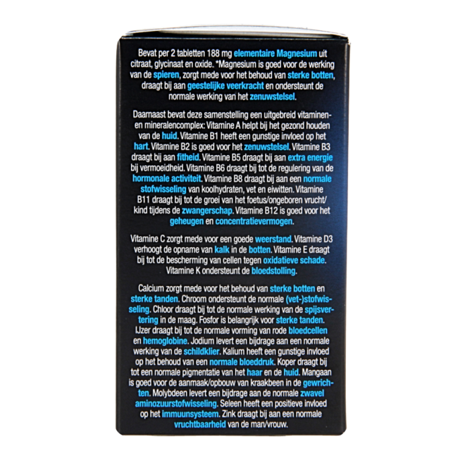 Magnesium vitaminen mineralen compleet 30 Tabletten
