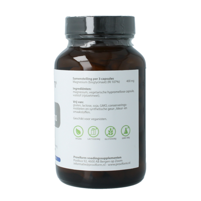 Magnesium Bisglycinate 400 90 Vegetarian Capsules