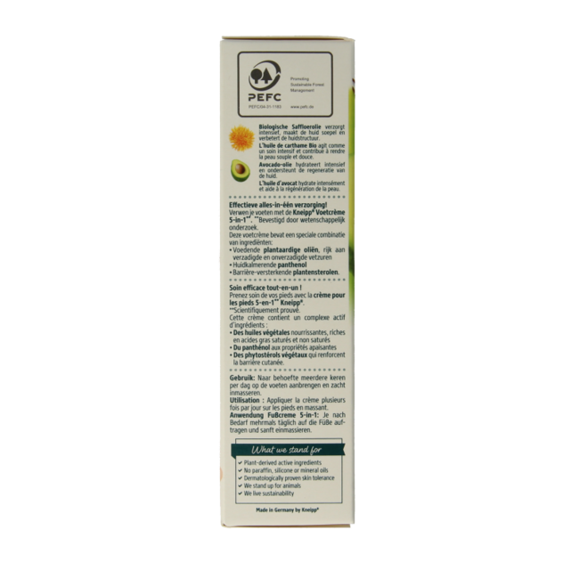 Kneipp Foot care foot cream 5-in-1 75 Millilitres