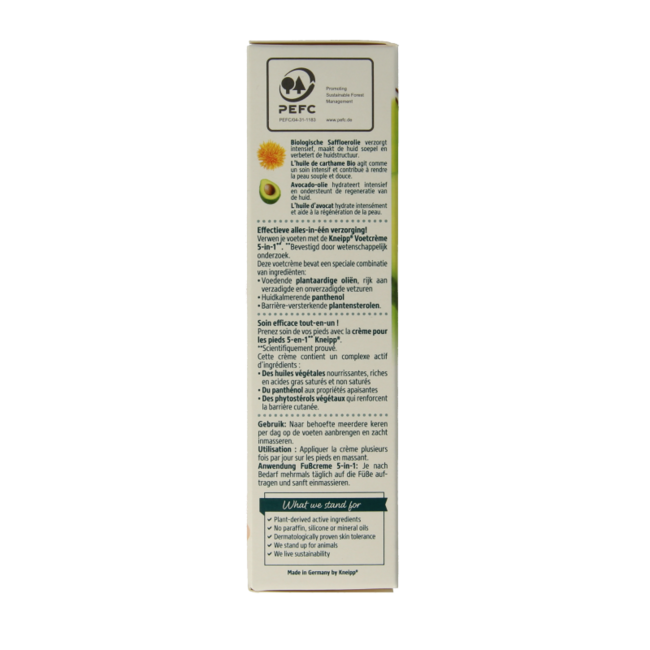 Kneipp Foot care voetcreme 5-in-1 75 Milliliter