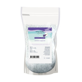 Vitacura Magnesium salt/flakes lavender 500 Gram