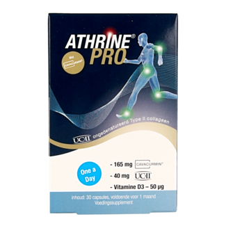 Athrine Athrine PRO - UC-II Cavacurmin and Vitamin D3 30 Capsules