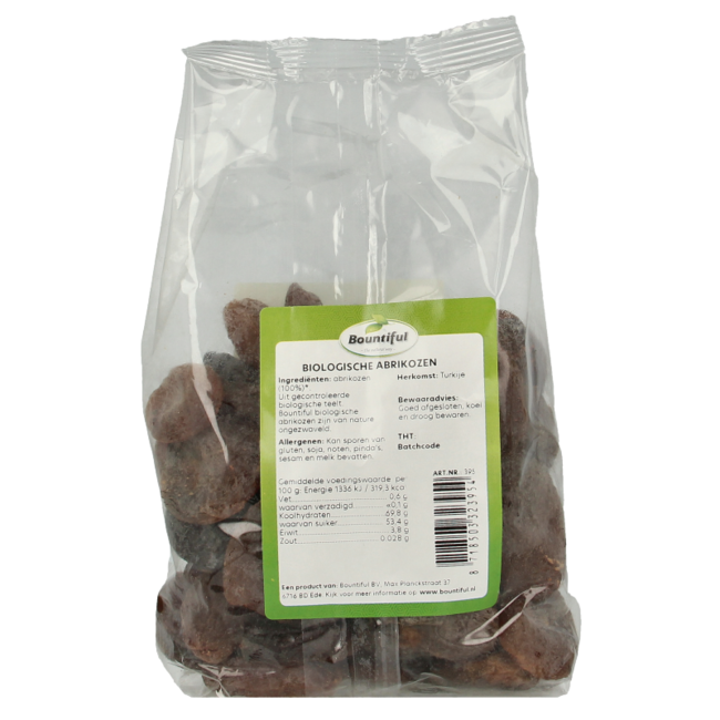 Morele suszone bio 500 gram