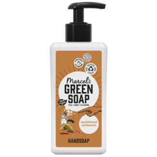 Marcel's Green Soap Marcel's Green Soap Handzeep sandelhout & kardemom 250 Milliliter