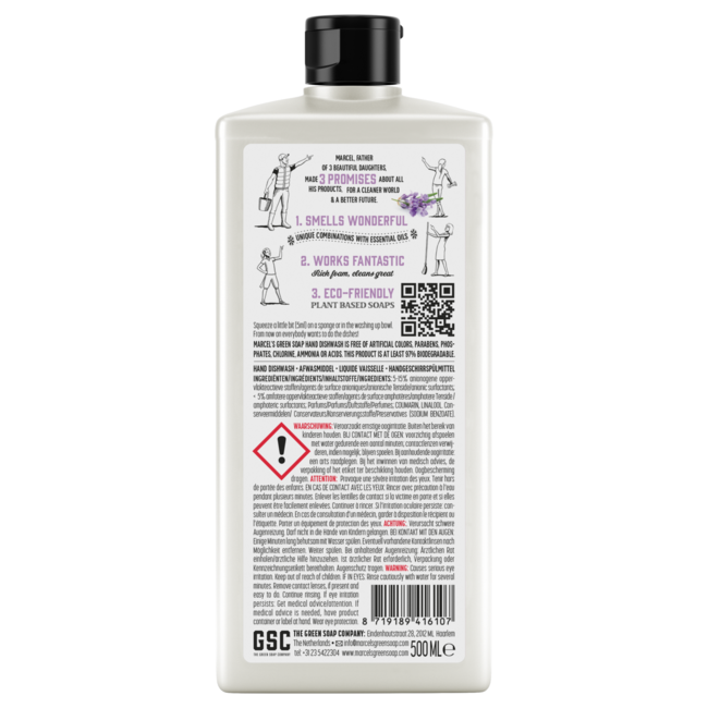 Geschirrspülmittel Lavendel & Rosmarin 500 Milliliter