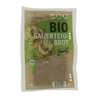 Schnitzer Brot Chia & Quinoa glutenfrei bio 500 Gramm