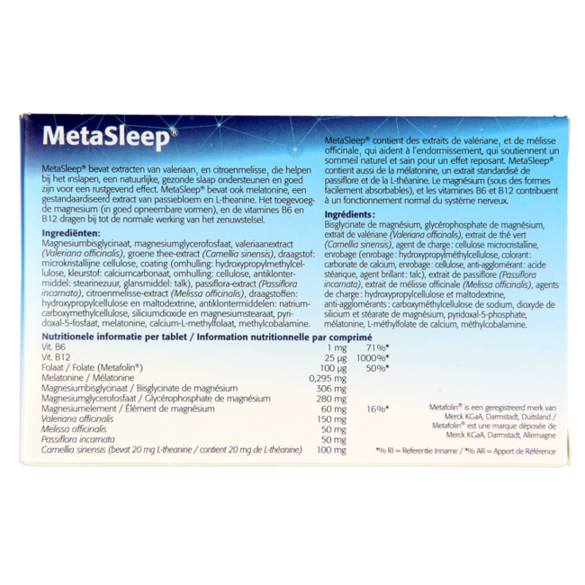 Metasleep 30 Compresse