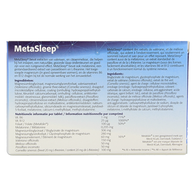 Metasleep 60 Tabletten