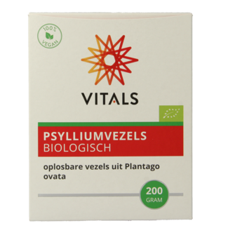 Vitals Fibre di Psillio Biologiche Vitals 200 Grammi
