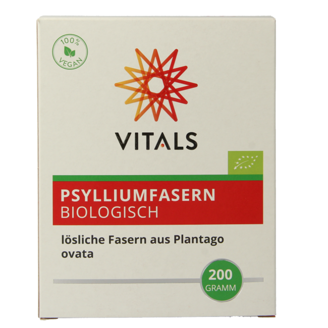 Vitals Psylliumvezels bio 200 gramos