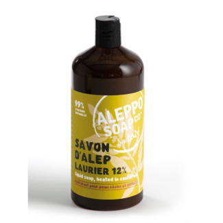 Aleppo Soap Co Seife 12 % Lorbeer Nachfüllpackung 1 Liter