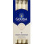 Vela de corona marfil 240/24 8 unidades