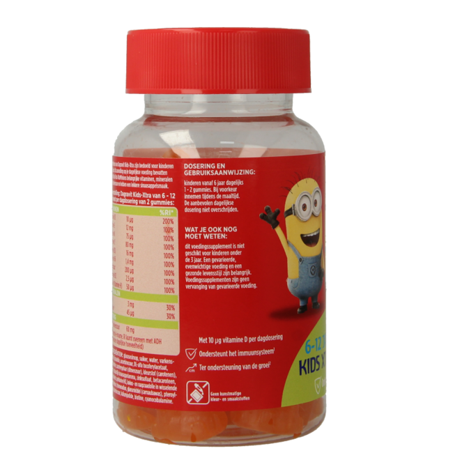 Kids-Xtra vitaminions gums 6+ 60 Gummies