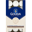 Velas de té Gouda 8 horas blanco 30 unidades