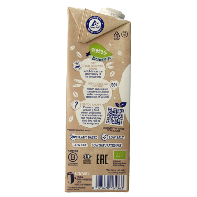 Isola Bio Oat Drink organic 1 Litre