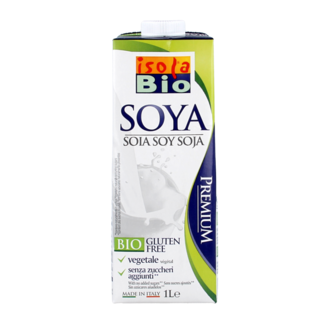 Isola Bio Boisson au soja nature bio 1 litre