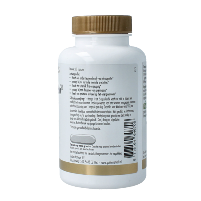 Ashwagandha KSM-66 60 capsules végétariennes