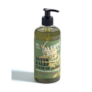 Aleppo Soap Co Aleppo Soap Co Savon d'Alep au jasmin avec pompe 500 ml
