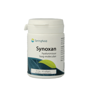 Springfield Springfield Synoxan hyaluronic acid low-molec 70 mg 60 Softgels