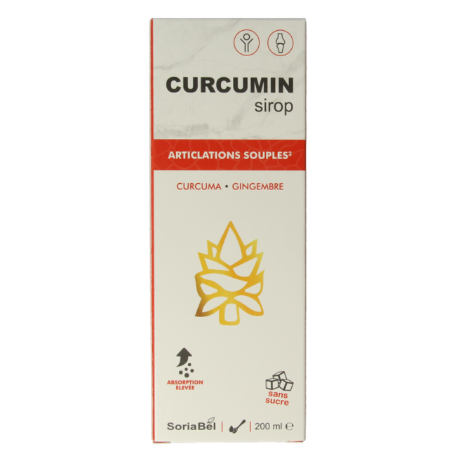 SoriaBel Curcumin Syrup 200 Millilitres