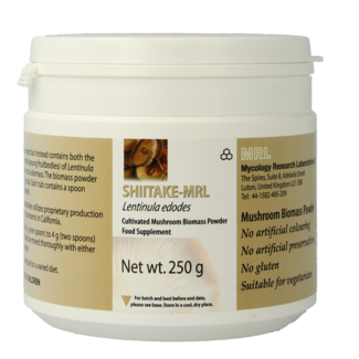 MRL MRL Shiitake en polvo bio 250 gramos