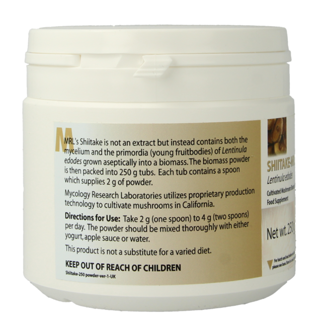 MRL Organic Shiitake Powder 250g