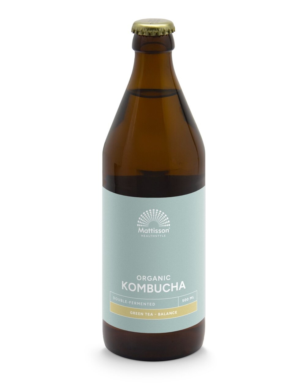 Mattisson Kombucha Tè Verde Bio 500ml | Equilibrio e Vitalità