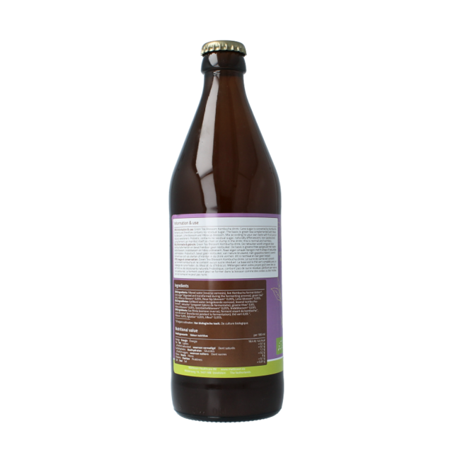 Kombucha té verde flor bio 500 Mililitros