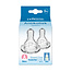 Teat standard neck bottle premature 2 pieces