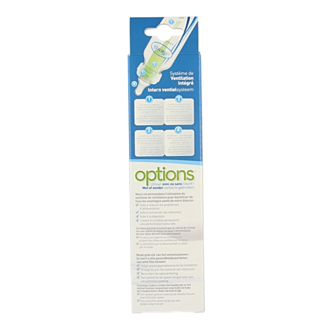 Biberon standard 250 ml sans BPA 1 pièce