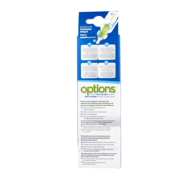 Biberon standard 120 ml sans BPA 1 pièce