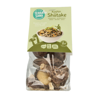 TerraSana Shiitake koshin bio 25 gramos