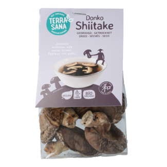 TerraSana TerraSana Shiitake donko bio 25 Gramos