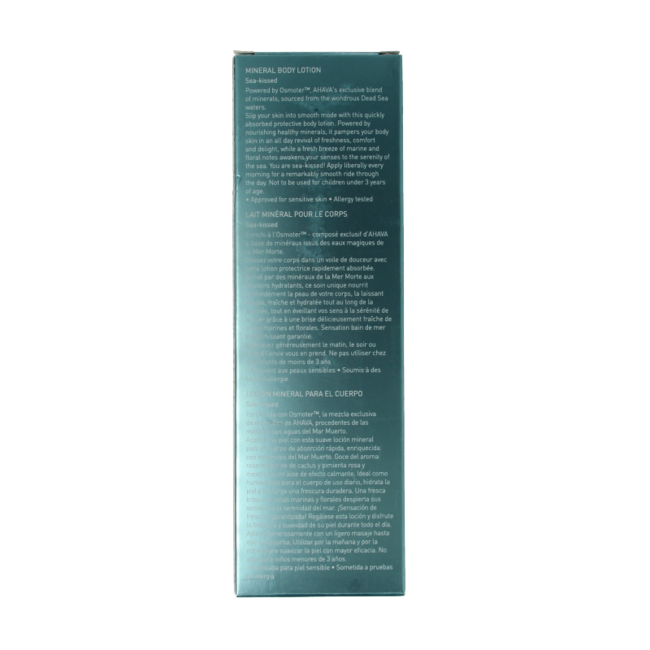 Ahava Mineral body lotion sea kissed 250 Millilitres