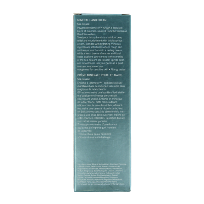 Ahava Mineral hand cream sea kissed 100 Millilitres