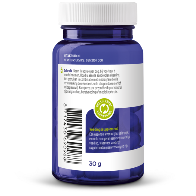 5-HTP 100mg 60 cápsulas vegetarianas