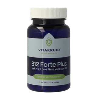 Vitakruid B12 Forte Plus 3,000 with P-5-P 60 Melt Tablets