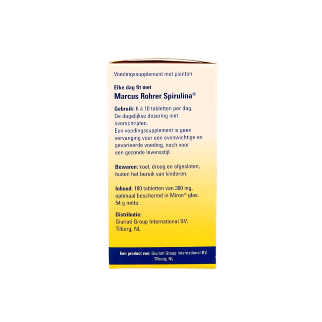 Marcus Rohrer Spirulina 180 Compresse