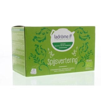 Ladrome Digestive herbal tea 1.5 gram organic 20 bags